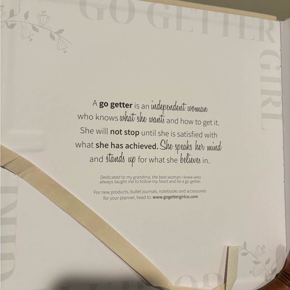 Go Getter Guide - Cream Planner - Picture 6 of 6